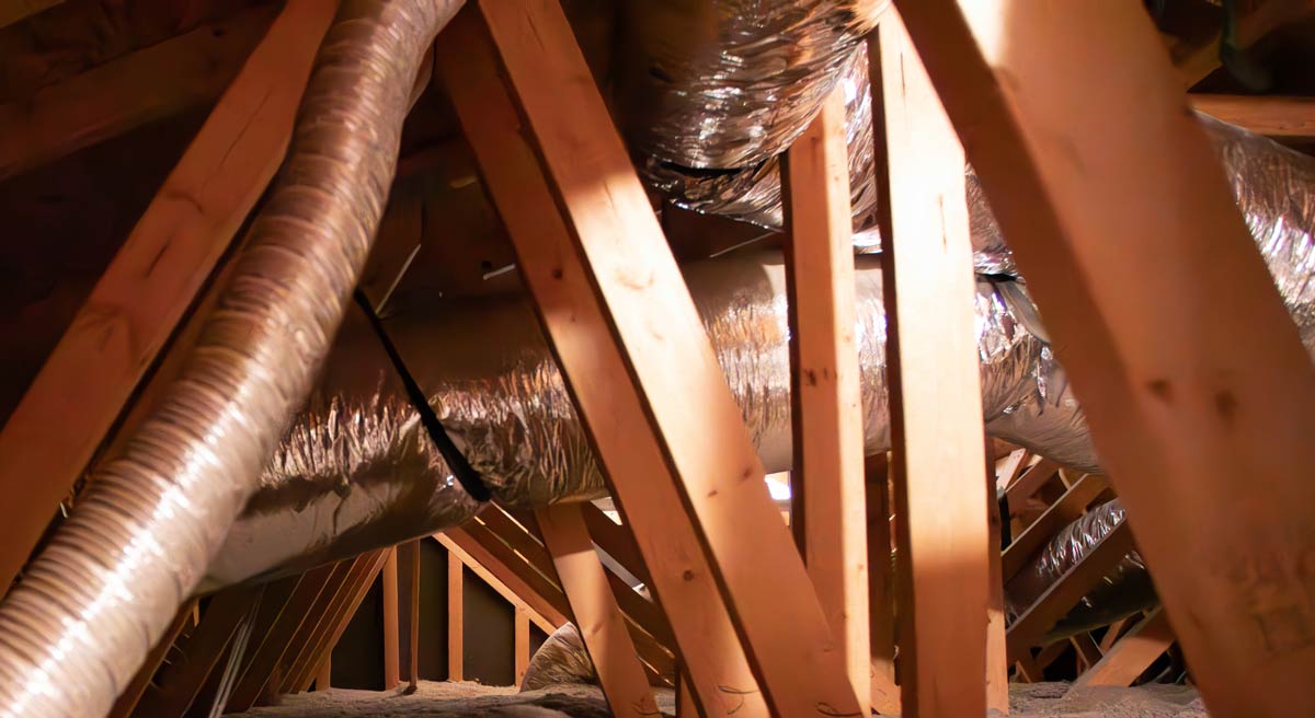 Phoenix duct sealing Attic Construction