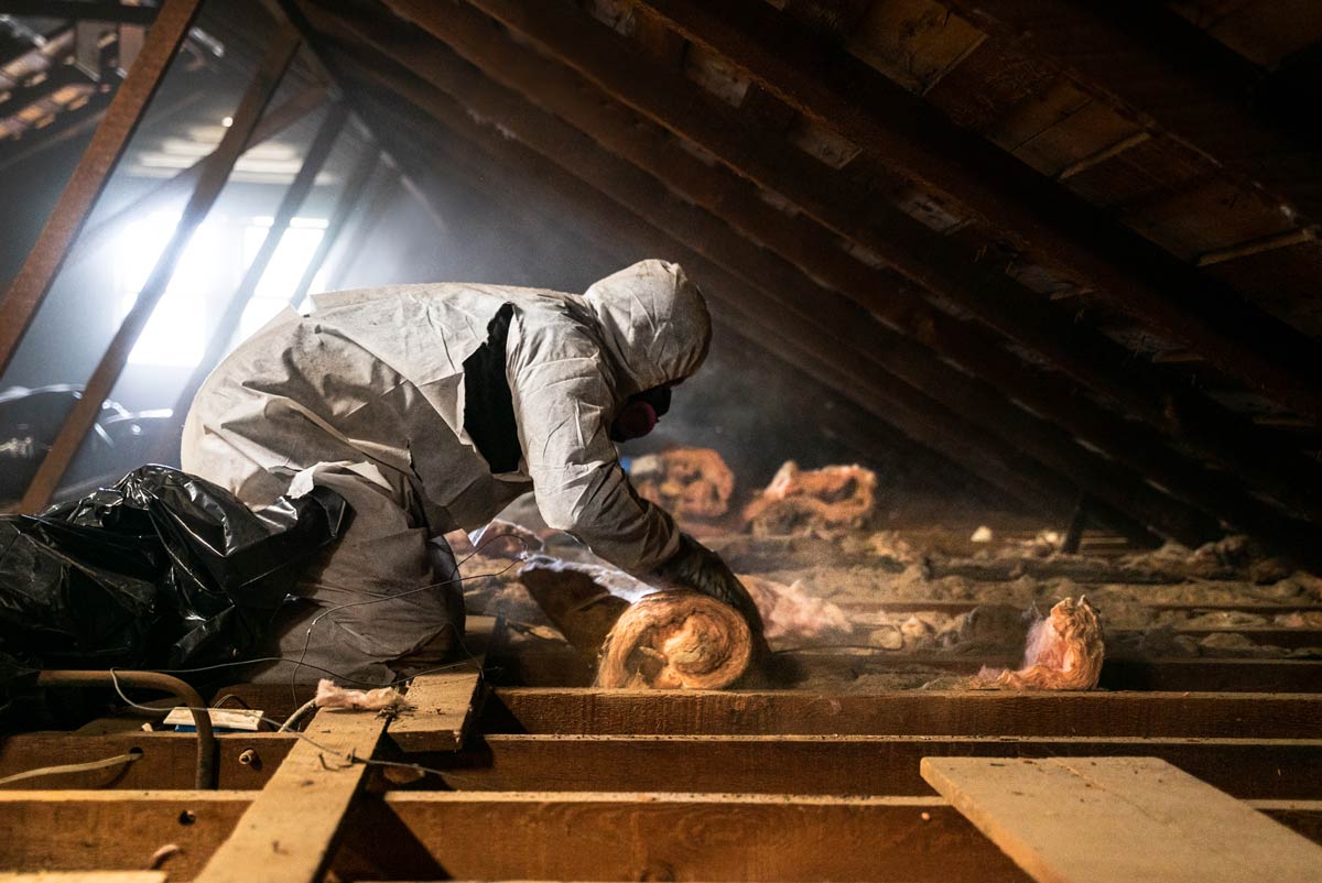 Phoenix insulation removal Attic Construction